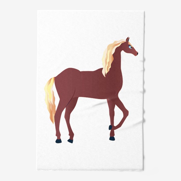 Полотенце «Детская иллюстрация Лошадь»