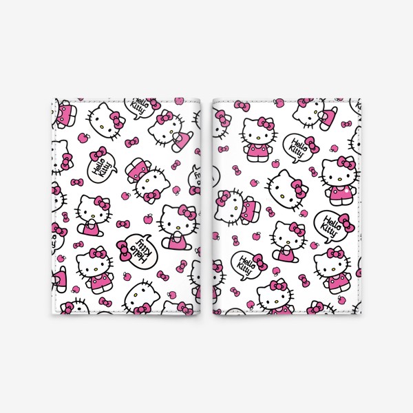 Обложка для паспорта «Hello Kitty»