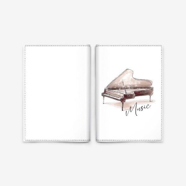 Обложка для паспорта «Рояль - для меломана и музыканта»