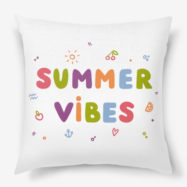 Подушка «Summer vibes»