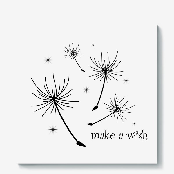 Холст «Make a Wish - Загадай желание»