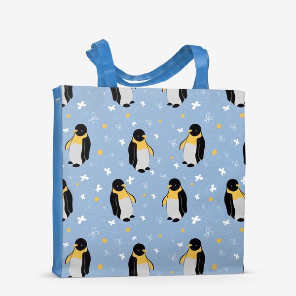 Сумка-шоппер «Пингвин паттерн»