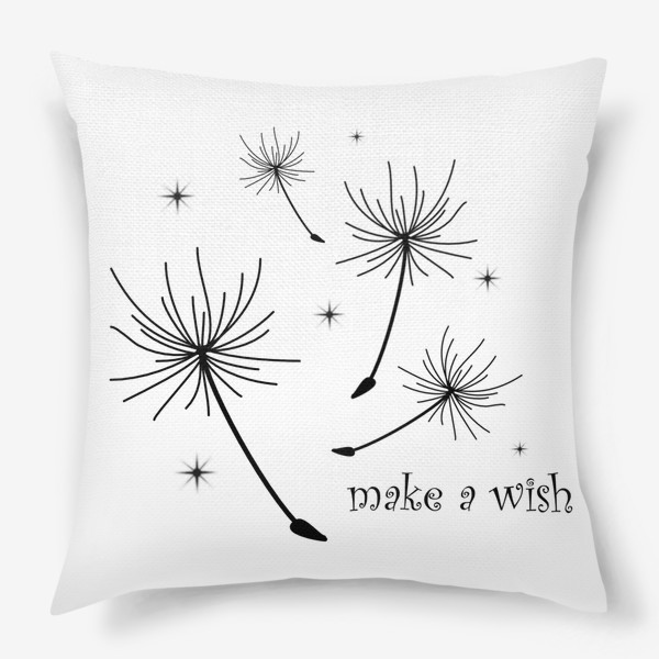 Подушка «Make a Wish - Загадай желание»