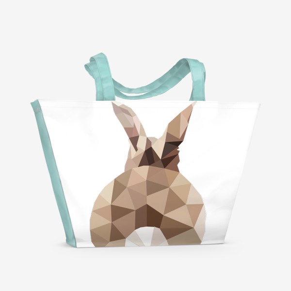 Пляжная сумка «Кролик, заяц, заячьи уши»