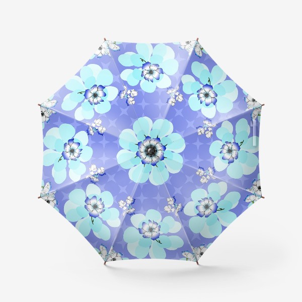Зонт «Цветы на облаке»