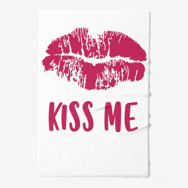 Полотенце «Kiss me»