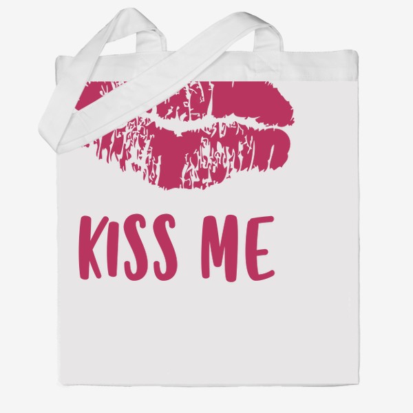 Сумка хб «Kiss me»