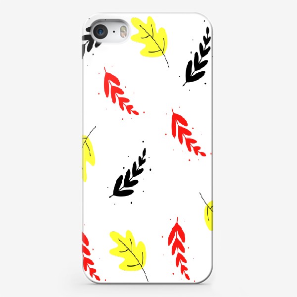 Чехол iPhone «осенние листья»