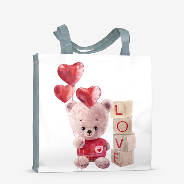 Сумка-шоппер «С днем Святого Валентина»