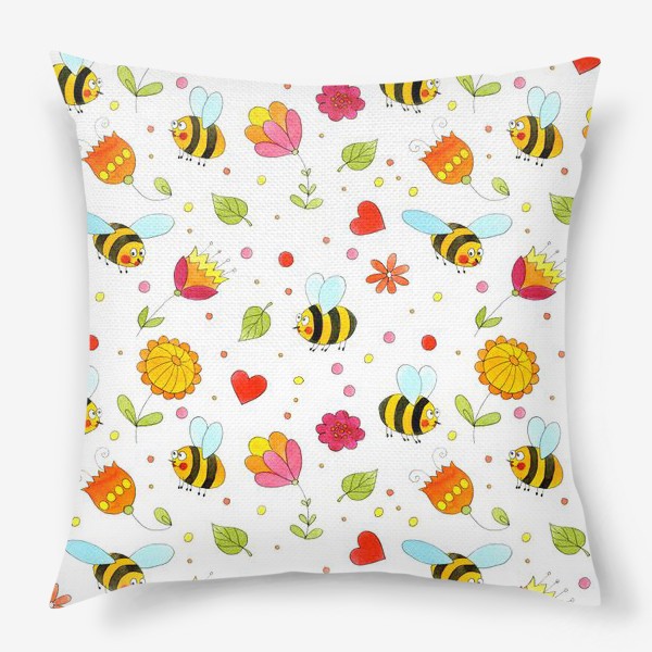 Подушка «Пчелы»