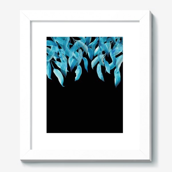 Картина «Синие листья»