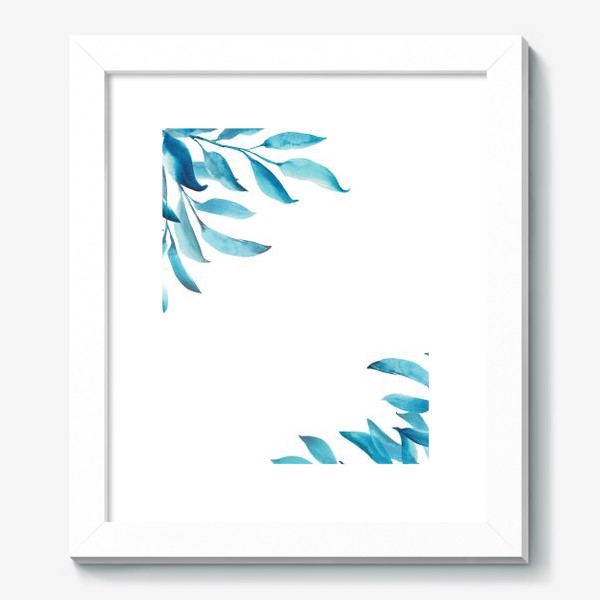 Картина «Синие листья»
