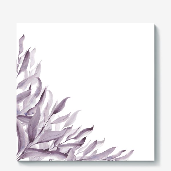 Холст &laquo;Фиолетовые листья&raquo;