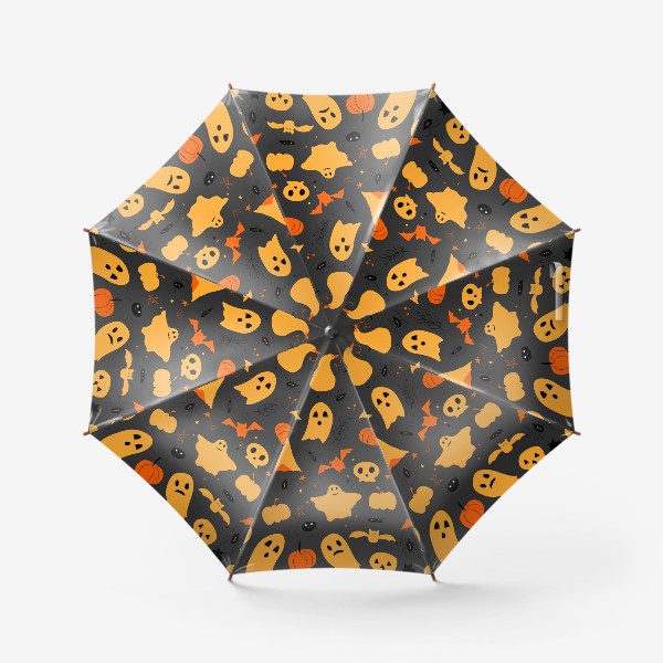 Зонт «привидения и тыквы»