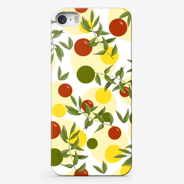 Чехол iPhone «Оливковые веточки»