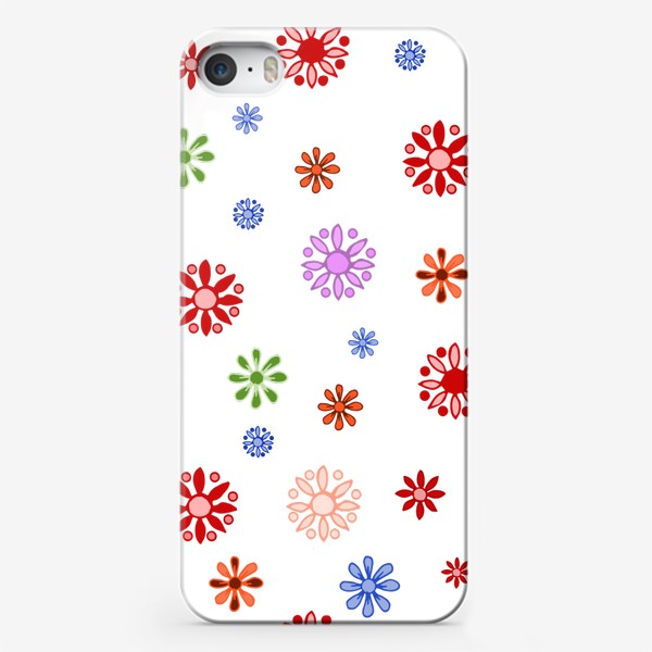 Чехол iPhone «Цветные звездочки»