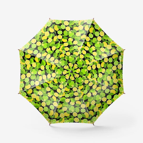 Зонт «Лимоны и лаймы»