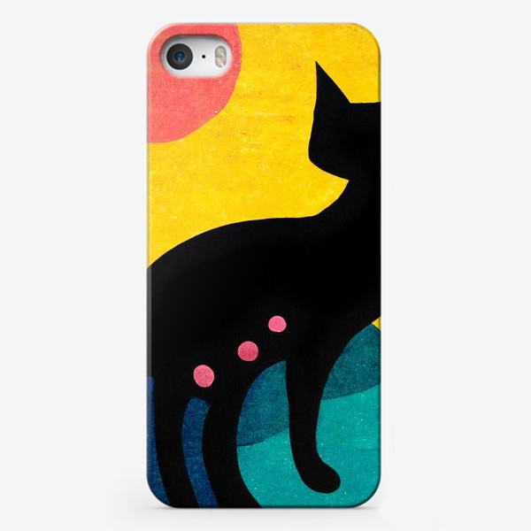 Чехол iPhone «Абстрактный кот»