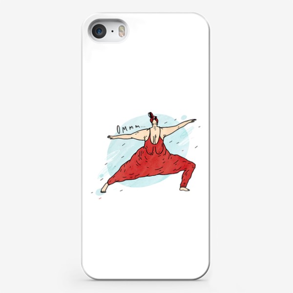 Чехол iPhone «yoga girl. девушки и йога.»