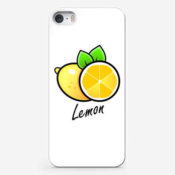 Чехол iPhone «Лимон»