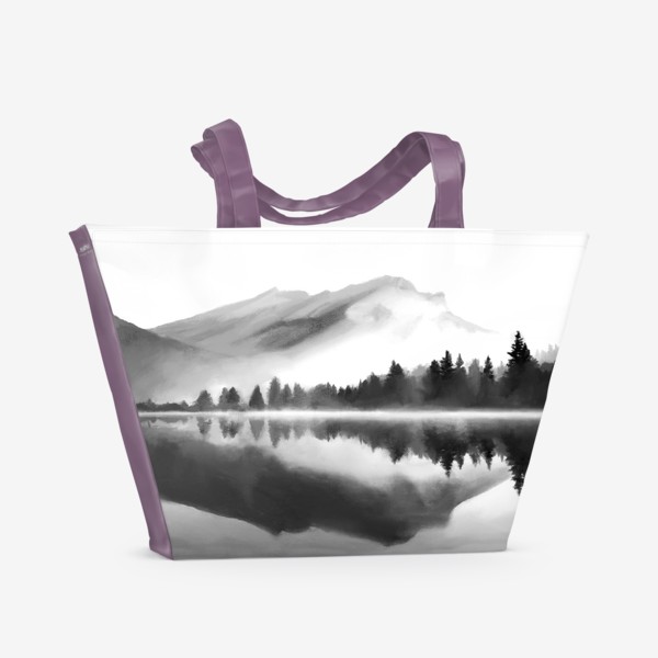 Пляжная сумка &laquo;Лес и горы&raquo;