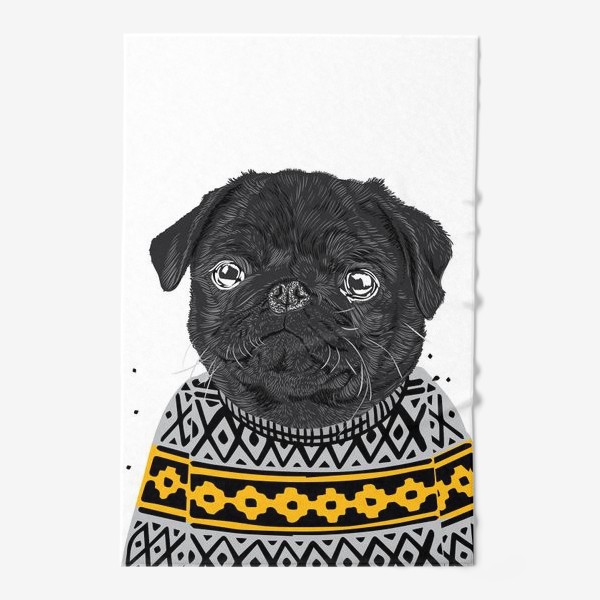 Полотенце «Собака в свитере»