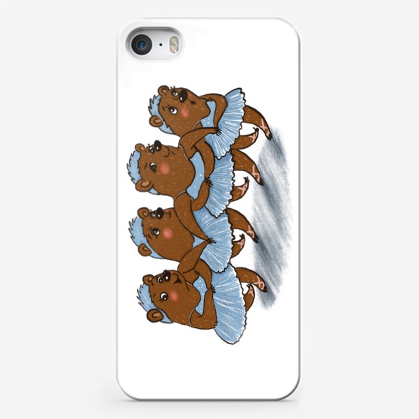 Чехол iPhone «Танец маленьких медвежат »