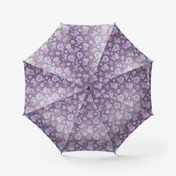Зонт «Сирень паттерн 2»