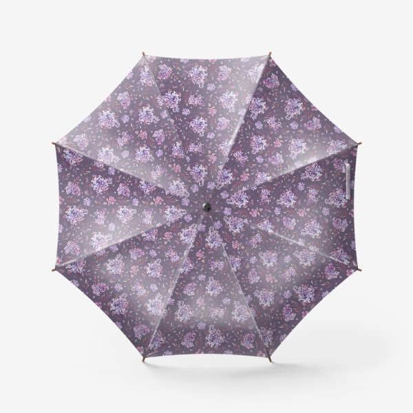 Зонт «Сирень паттерн 3»