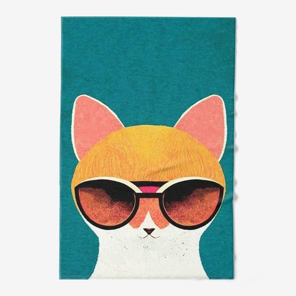 Полотенце «Модный кот»