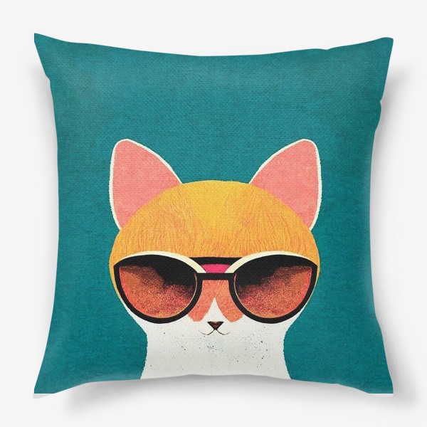 Подушка «Модный кот»