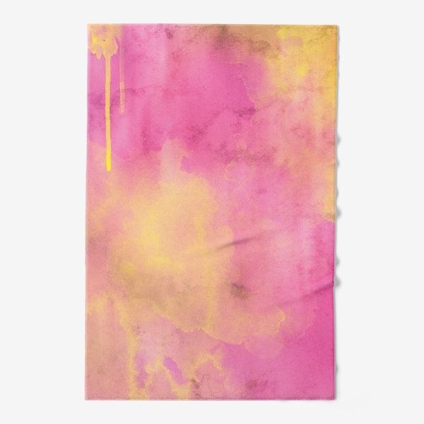 Полотенце «Розовая акварель»