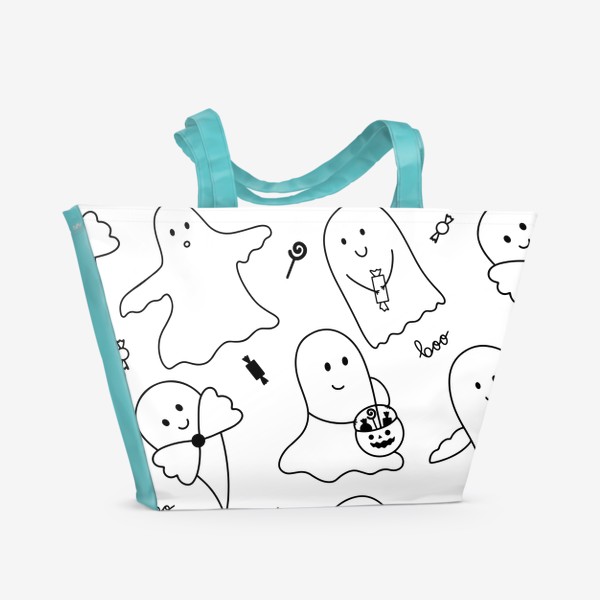 Пляжная сумка «Веселые привидения»