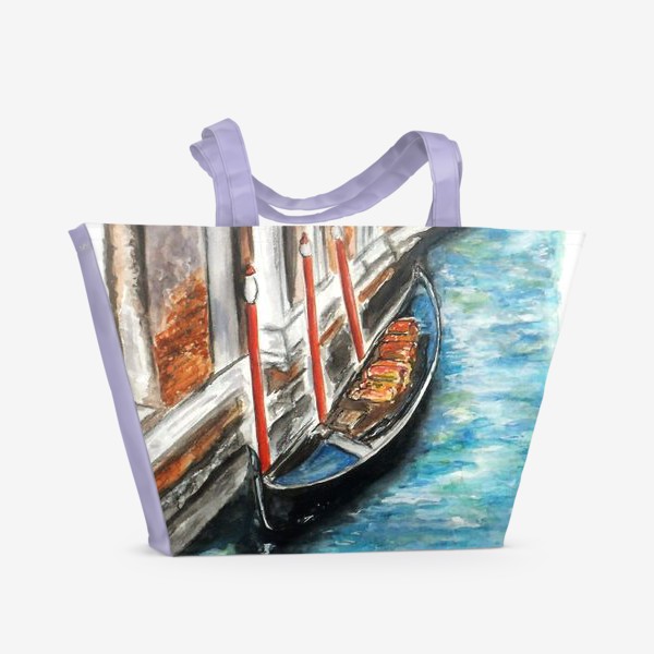 Пляжная сумка &laquo;Канал. Венеция. Италия&raquo;