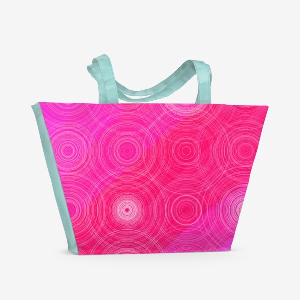 Пляжная сумка «Розовое счатье»