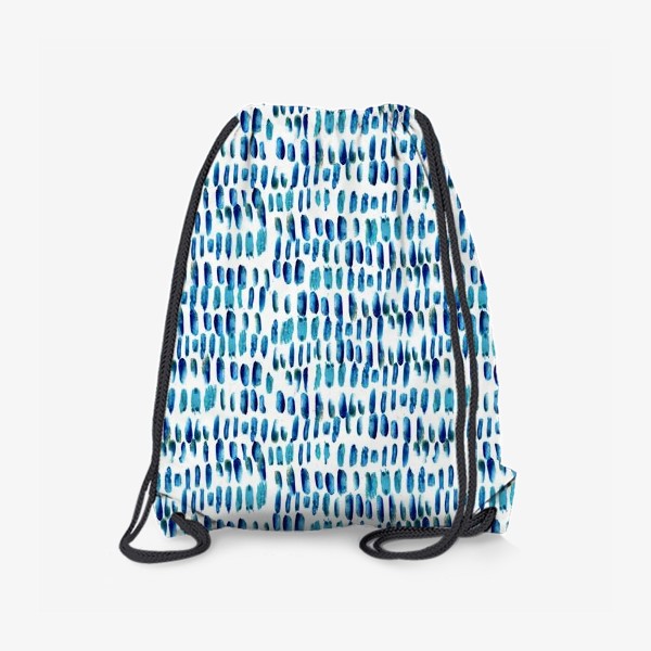 Рюкзак «голубые, морские полоски»