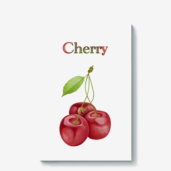 Холст «Cherry, вишня»