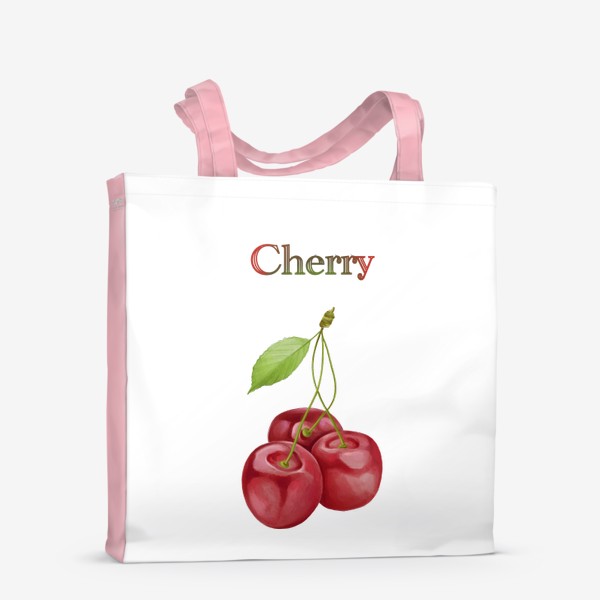 Сумка-шоппер &laquo;Cherry, вишня&raquo;