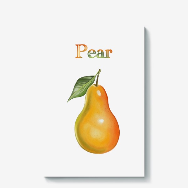Холст «Pear, груша»