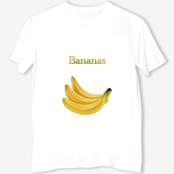 Футболка &laquo;Bananas, бананы&raquo;