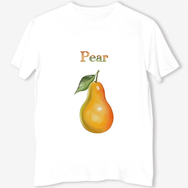 Футболка «Pear, груша»