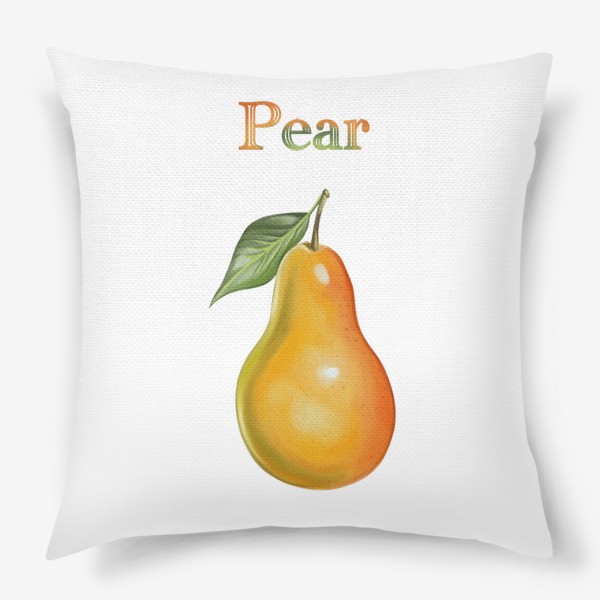 Подушка «Pear, груша»