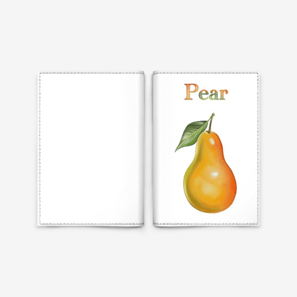 Обложка для паспорта «Pear, груша»