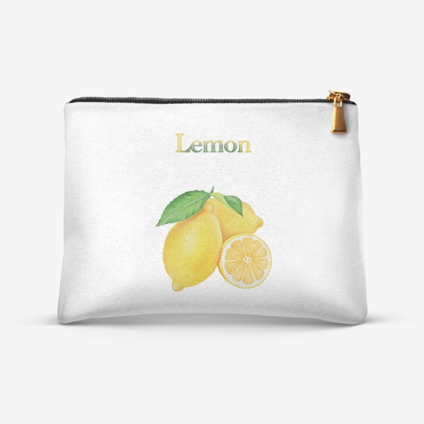 Косметичка «Lemon, лимон»