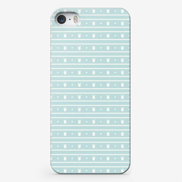 Чехол iPhone «Простой полосатый орнамент»