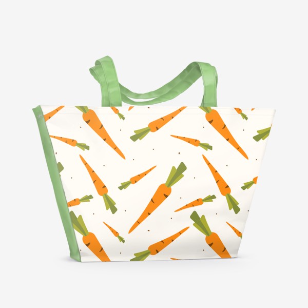 Пляжная сумка «Морковь»