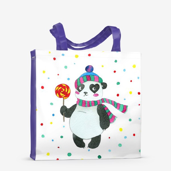 Сумка-шоппер «Панда. Зима»
