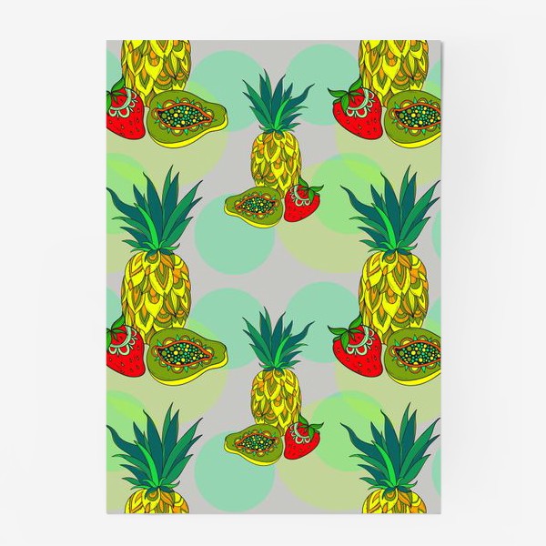 Постер «Тропические фрукты»