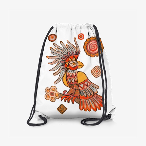 Рюкзак «Вождь попугаев. Коллекция Племя тропических птиц»