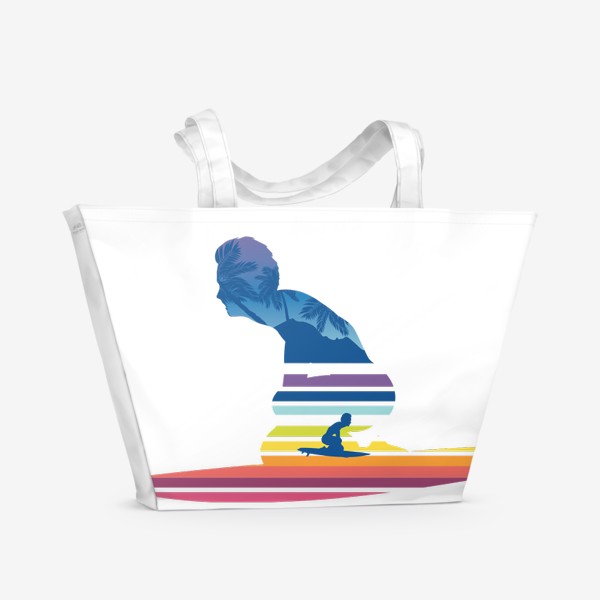 Пляжная сумка «Сёрфер»